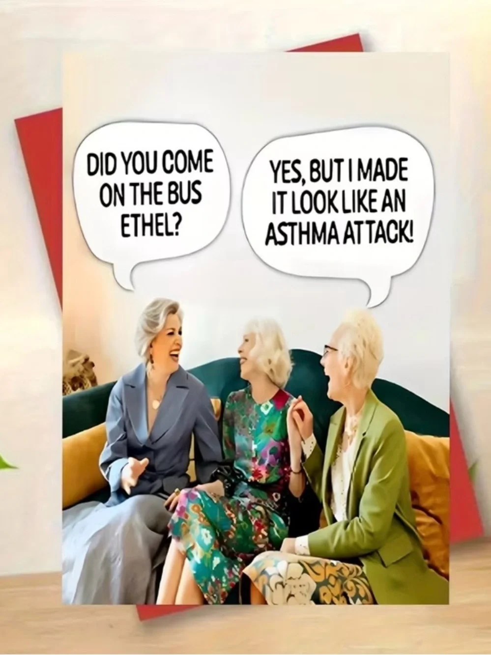 Funny Greeting Birthday Card